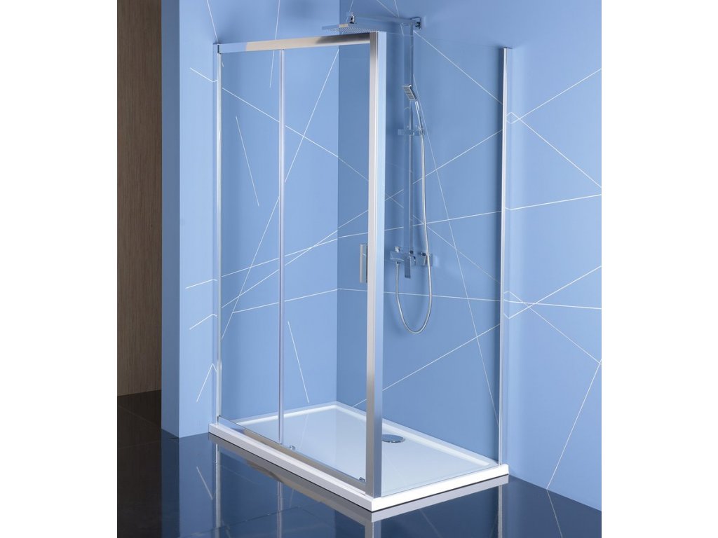 EASY LINE obdélníkový sprchový kout 1500x1000mm, čiré sklo L/P varianta
