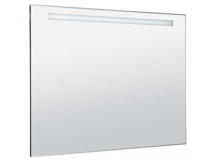 LED podsvícené zrcadlo 100x80cm, kolíbkový vypínač