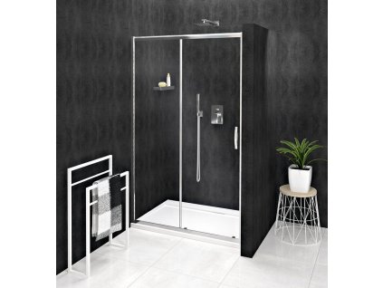 SIGMA SIMPLY sprchové dveře posuvné 1400 mm, čiré sklo