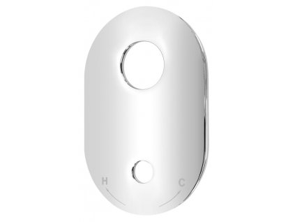 Kryt směšovacího ventilu 1209-03, oválný