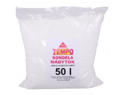 Náplň do sedacích vaků, EPS polystyrénové kuličky, balení 50 l