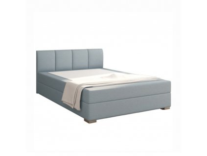 1124/5000Boxpringová postel 140x200, mentolová, RIANA KOMFORT