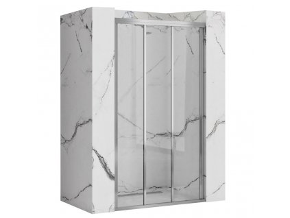 Rea - Sprchové dveře Alex - chrom/transparentní - 100x190 cm L/P