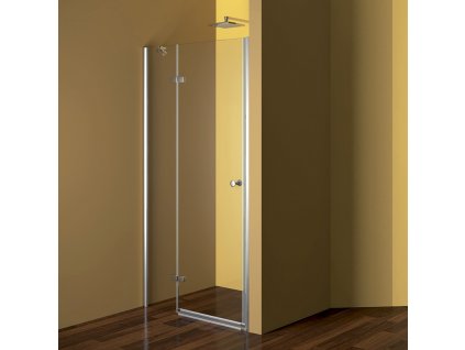 Sprchové dveře, Fantasy, 80x190 cm, chrom ALU, sklo Point, pravé provedení