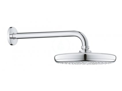 Grohe - Hlavová sprcha 210, 1 proud, sprchové rameno 286 mm, chrom