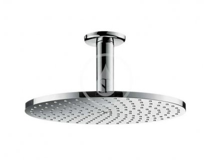 Hansgrohe - Hlavová sprcha PowderRain 240, s přívodem od stropu 100 mm, chrom