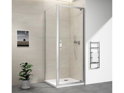 SIGMA SIMPLY obdélníkový sprchový kout pivot dveře 800x700mm L/P varianta, čiré sklo