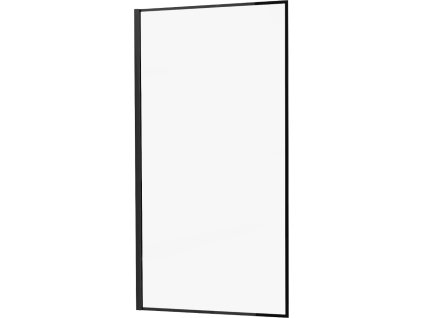 Mexen Alex zástěna vanová, 1-křídlo, 70 x 140 cm - černá /vzor - pevná - 893-070-000-70-70