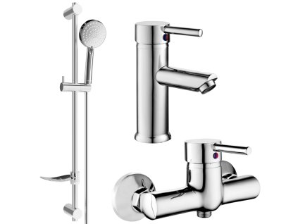 Mexen Lua DF75 souprava sprchová - chrom - 72804DF75-00