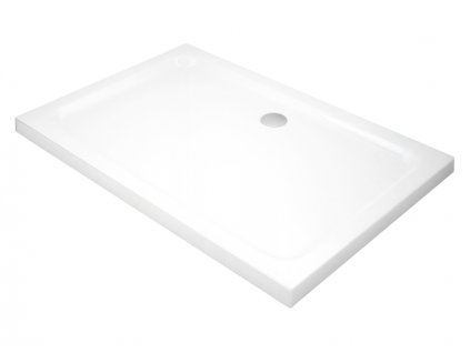 Mexen Slim sprchová vanička, obdelníková 80 x 70 cm - bílá - 40107080