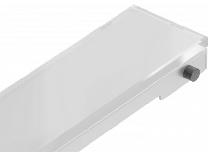 MEXEN - MGW kryt pro lineární odtokový žlab 80 cm - bílá sklo - 1027080
