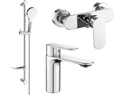 MEXEN - Milo DF05 souprava sprchová - chrom - 71304DF05-00