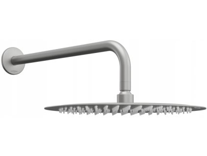 MEXEN - Slim sprcha - tropický déšť 25 cm z ramieniem se sprchou - grafitová šedá - 79225211-66