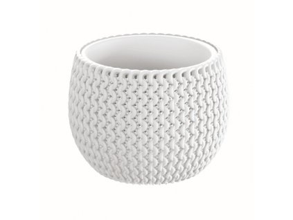 Květináč s vkladem SPLOFY BOWL bílý 14,4 cm