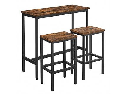 Barový set - stůl + 2 ks židle Industry