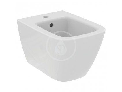 Ideal Standard - Závěsný bidet, 355x480 mm, s přepadem, otvor pro baterii, bílá