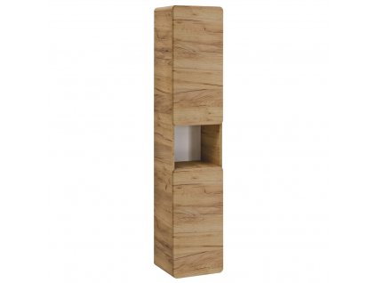 COMAD - Koupelnová skříňka vysoká Aruba Craft - přírodní - 35x170x32 cm