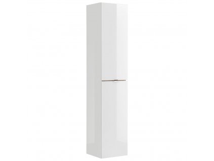 Oasi Casa - Koupelnová skříňka vysoká Capri White - bílá - 35x170x33 cm