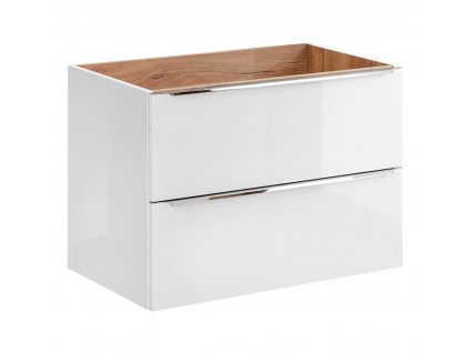 COMAD - Koupelnová skříňka pod umyvadlo Capri White - bílá - 80x57x46 cm