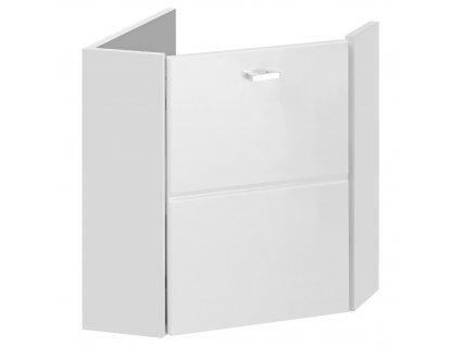 Via Domo - Koupelnová skříňka pod umyvadlo Finka White - bílá - 40x68x40 cm
