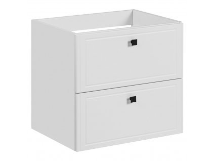 COMAD - Koupelnová skříňka pod umyvadlo Havana White - bílá - 60x68x49 cm