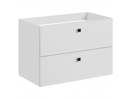 COMAD - Koupelnová skříňka pod umyvadlo Havana White - bílá - 80x57x49 cm