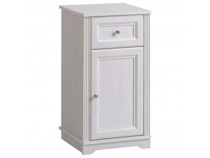 Oasi Casa - Koupelnová skříňka nízká Palace White - bílá - 43x81x40 cm
