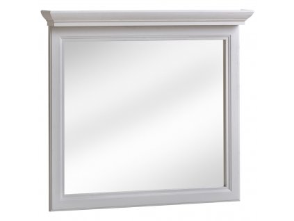 COMAD - Zrcadlo Palace White - bílá - 85x76 cm