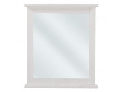 COMAD - Zrcadlo Romantic - bílá - 70x80 cm