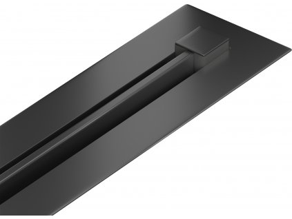 MEXEN - Flat 360° Super Slim lineární odtokový žlab, otočný 90 cm, černá - 1751090