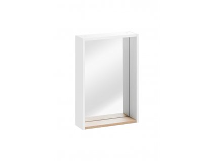 Via Domo - Zrcadlo Finka White - bílá - 40x60 cm