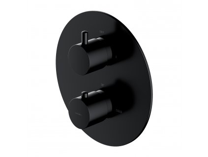 OMNIRES - Termostatická sprchovo-vanová baterie Y - podomítková - černá