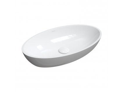 OMNIRES - SIENA umyvadlo na desku Marble+, 60 x 35 cm