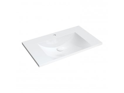 OMNIRES - NAXOS zápustné umyvadlo Marble+, 76 x 46 cm