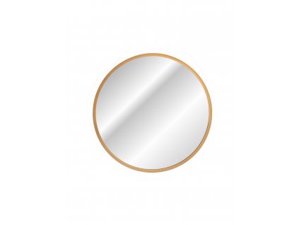 COMAD - LED zrcadlo Hestia - zlatá - 60x60 cm
