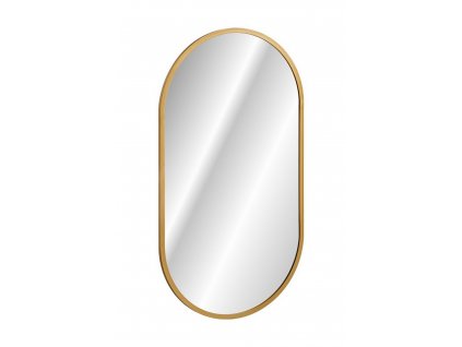 Oasi Casa - LED zrcadlo Apollo - zlatá - 50x90 cm