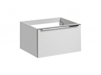 COMAD - Koupelnová skříňka pod umyvadlo Leonardo White - bílá - 60x57x46 cm