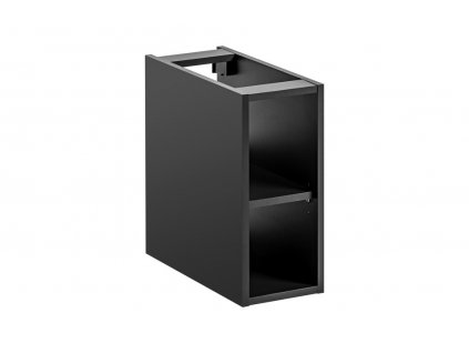 Oasi Casa - Koupelnová skříňka nízká policová Santa Fe Cosmos - šedá - 20x46x44 cm