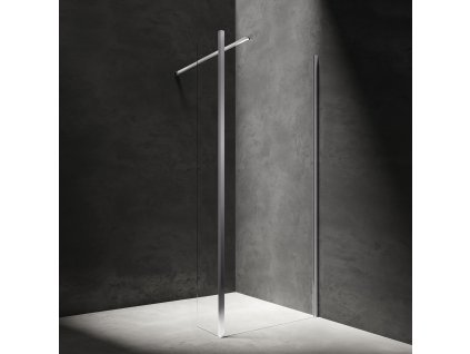 OMNIRES - MARvA walk-v sprchový kout s boční stěnou, 110 x 30 cm