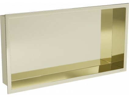 MEXEN - X-Wall-R zápustná polička s okrajem do obkladu 60 x 30 cm, zlatá - 1950603010