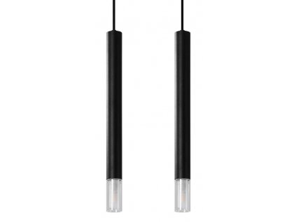 Závěsná lampa - Wezyr 2 - černá