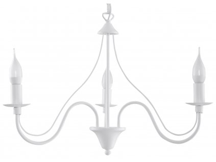 Stropní závěsná lampa - Minerwa 3 - bílá