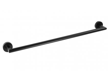 X-ROUND BLACK držák na ručníky - černá - 50,5x5,5x6,5 cm