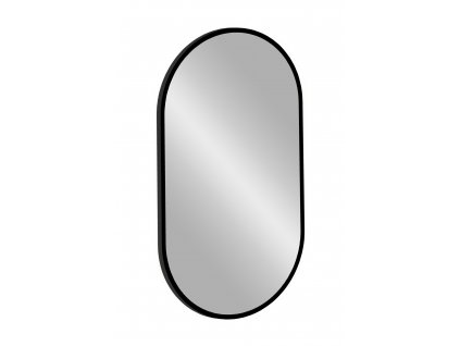 Oasi Casa - LED zrcadlo Apollo - černá - 50x90 cm