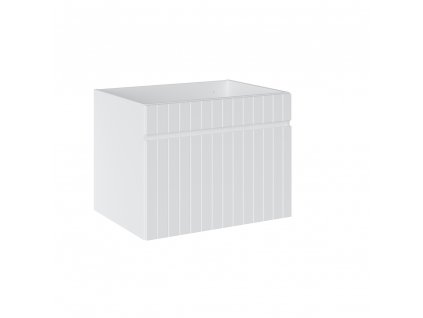 COMAD - Koupelnová skříňka pod umyvadlo Iconic White - bílá - 60x46x46 cm