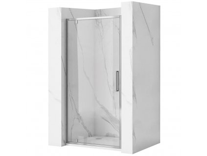 Rea - Sprchové dveře Rapid Swing - chrom/transparentní - 100x195 cm L/P