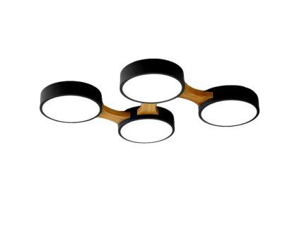 Toolight - Stropní lampa Cilinder - černá - APP210-3CPR