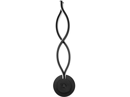Toolight - Nástěnná lampa Spring - černá - APP1048-W