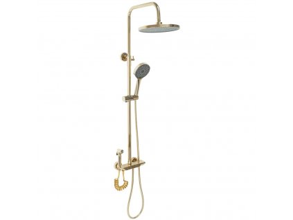Rea - Sprchový set s termostatem Max - zlatá