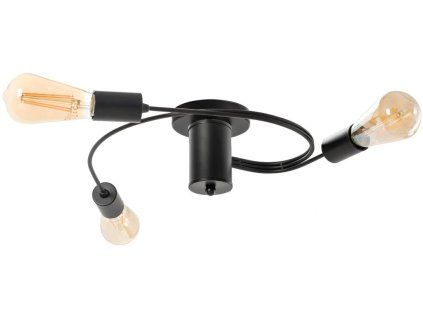 Toolight - Stropní lampa Paradise 3 - černá - APP742-3C